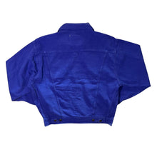 Load image into Gallery viewer, Vintage Iron Hammer Blue Worker Chore Cotton Button Trucker Jacket
