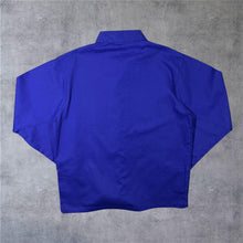 Load image into Gallery viewer, Early 00's BE-01 French Chore Worker Style Blue Button Cotton Jacket
