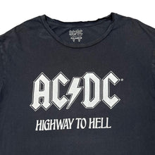 Load image into Gallery viewer, Pull &amp; Bear x AC/DC &quot;Highway To Hell&quot; Graphic Spellout Hard Rock Band T-Shirt
