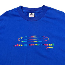 Load image into Gallery viewer, Vintage UFO&#39;S ARE REAL Holographic Alien Extraterrestrial Spellout Graphic T-Shirt
