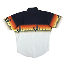 Load image into Gallery viewer, Vintage CUMBERLAND OUTFITTERS Cowboy Western Sunset Popper Short Sleeve Cotton Shirt
