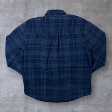 Load image into Gallery viewer, Pendleton "Wayne" Plaid Check Corduroy Cord Long Sleeve Button-Down Shirt
