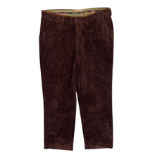 Load image into Gallery viewer, Vintage POLO RALPH LAUREN &quot;Preston Pant&quot; Brown Corduroy Cord Straight Leg Trousers
