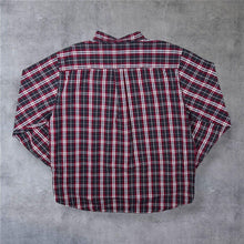 Load image into Gallery viewer, Chaps Classic Plaid Check Long Sleeve Button-Up Cotton Shirt
