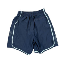 Load image into Gallery viewer, Early 00&#39;s QUIKSILVER Embroidered Big Spellout Skater Surfer Swimming Trunks Board Shorts
