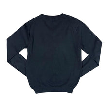 Load image into Gallery viewer, ELEMENT Skateboards Subtle Black Chest Mini Logo V-Neck Sweater Jumper
