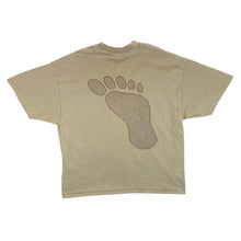 Load image into Gallery viewer, Early 00&#39;s Bigfoot Stepped On Me At Mt. St. Helens Souvenir Graphic Brown T-Shirt
