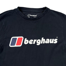 Load image into Gallery viewer, BERGHAUS Classic Big Logo Spellout Graphic Long Sleeve T-Shirt
