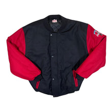 Load image into Gallery viewer, Vintage 90&#39;s THE COCA COLA COLLECTION Embroidered Logo Wool Blend Varsity Bomber Jacket
