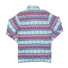 Load image into Gallery viewer, Vintage 90&#39;s Abstract Western Patterned Long Sleeve Flannel Shirt
