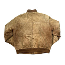 Load image into Gallery viewer, Vintage 90&#39;s BURTON Classic Brown Genuine Real Suede Leather Bomber Jacket
