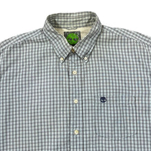 Load image into Gallery viewer, TIMBERLAND Classic Check Long Sleeve Button-Up Cotton Shirt
