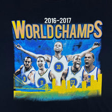 Load image into Gallery viewer, NBA GOLDEN STATE WARRIORS &quot;2016 - 2017 World Champs&quot; Basketball Graphic T-Shirt
