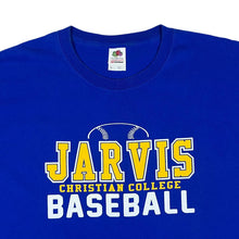 Load image into Gallery viewer, JARVIS CHRISTIAN COLLEGE &quot;Baseball&quot; College Sports Graphic Blue T-Shirt
