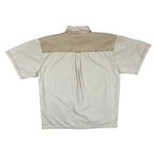 Load image into Gallery viewer, Vintage RAMBO &amp; CO. Explorerwear Beige Brown Safari Heavy Cotton Short Sleeve Shirt
