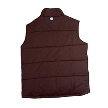 Load image into Gallery viewer, NIKE Track Athletic Water Repellent Smart Pocket System Brown Padded Puffer Gilet
