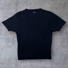 Load image into Gallery viewer, French Connection "Too Busy To FCUK" Graphic Spellout Black Short Sleeve T-Shirt
