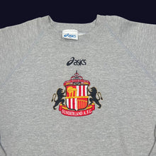 Load image into Gallery viewer, Vintage 90’s Asics SUNDERLAND AFC Embroidered Football Team Logo Crewneck Sweatshirt
