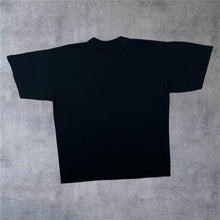 Load image into Gallery viewer, Early 00's Planet Hollywood "Paris" Souvenir Logo Graphic Black Short Sleeve T-Shirt
