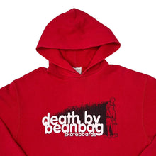 Load image into Gallery viewer, Vintage Screen Stars DEATH BY BEANBAG SKATEBOARDS Skater Graphic Pullover Hoodie

