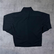 Load image into Gallery viewer, Early 00's Identic Goth Y2K Dragon Graphic Black Long Sleeve Polyester Shirt
