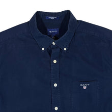 Load image into Gallery viewer, GANT &quot;The Broadcloth Regular&quot; Navy Blue Long Sleeve Button-Up Shirt
