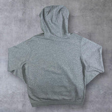 Load image into Gallery viewer, Nike Classic Basic Embroidered Mini Swoosh Logo Grey Pullover Hoodie
