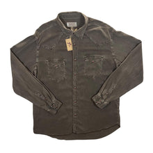 Load image into Gallery viewer, Ryan Michael &quot;Oak Cavalry Twill&quot; Cowboy Western Brown Long Sleeve Cotton Silk Shirt
