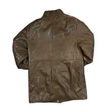 Load image into Gallery viewer, Vintage 90&#39;s ABLC Genuine Real Brown Leather Distressed Leather Jacket
