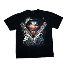 Load image into Gallery viewer, ROCK CHANG Gothic Horror Hooded Killer Clown Graphic T-Shirt
