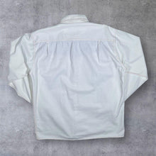 Load image into Gallery viewer, Early 00&#39;s Atlas For Men Cowboy Western Embroidered White Cotton Long Sleeve Shirt
