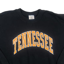 Load image into Gallery viewer, Vintage The Cotton Exchange &quot;Tennessee&quot; College Spellout Black Crewneck Sweatshirt

