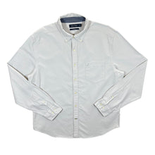 Load image into Gallery viewer, Nautica &quot;Classic Fit&quot; Off-White Long Sleeve Cotton Button-Up Shirt
