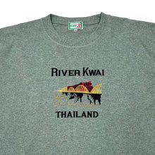 Load image into Gallery viewer, Vintage O.Sport RIVER KWAI “Thailand” Embroidered Souvenir Spellout Graphic T-Shirt
