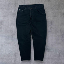 Load image into Gallery viewer, Early 00&#39;s NEXT Classic Black Denim Cotton High Waisted Mom Jeans
