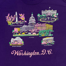 Load image into Gallery viewer, Vintage 90&#39;s WASHINGTON D.C. Landmark Souvenir Spellout Graphic Single Stitch T-Shirt
