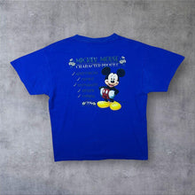 Load image into Gallery viewer, Delta Disney “Florida” Mickey Mouse Character Profile Souvenir Graphic Blue T-Shirt
