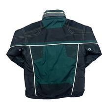 Load image into Gallery viewer, Vintage RODEO C&amp;A Green Black Colour Block Padded Ski Jacket
