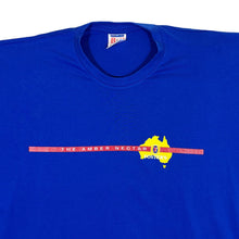 Load image into Gallery viewer, Vintage FOSTER&#39;S &quot;The Amber Nectar&quot; Beer Logo Spellout Graphic Blue T-Shirt
