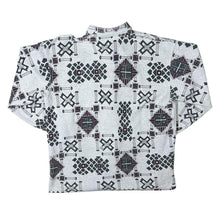 Load image into Gallery viewer, Vintage 90&#39;s JFH Crazy Abstract Patterned Long Sleeve Flannel Shirt
