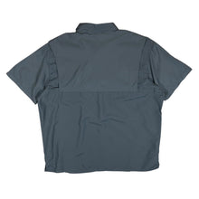 Load image into Gallery viewer, COLUMBIA Omni-Shade Dark Grey Short Sleeve Nylon Utility Shirt

