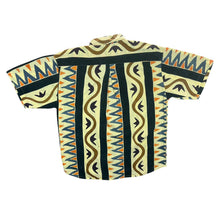 Load image into Gallery viewer, Vintage 90's The Territory Ahead Crazy Abstract Patterned Short Sleeve Cotton Shirt
