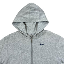 Load image into Gallery viewer, NIKE Classic Embroidered Mini Swoosh Logo Zip Hoodie
