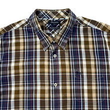 Load image into Gallery viewer, HAMPTON Classic Mini Pocket Logo Plaid Check Long Sleeve Cotton Shirt
