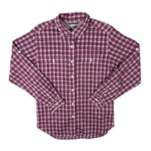 Load image into Gallery viewer, The North Face TNF Pink Red Plaid Check Long Sleeve Shirt
