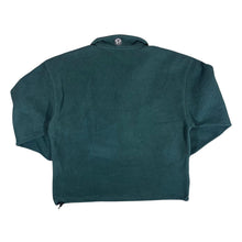 Load image into Gallery viewer, Vintage EBTEK Eddie Bauer Classic Green 1/4 Zip Pullover Fleece Sweatshirt
