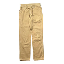 Load image into Gallery viewer, Early 00&#39;s WRANGLER &quot;Texas&quot; Classic Straight Leg Regular Fit Brown Beige Jeans

