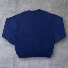 Load image into Gallery viewer, Vintage Korean War Veterans Memorial 1995 Embroidered Army Military Navy Blue Sweatshirt
