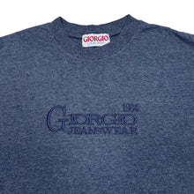 Load image into Gallery viewer, Early 00’s GIORGIO JEANSWEAR Local Boyz Embroidered Spellout Cotton T-Shirt
