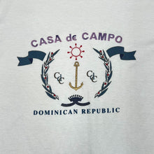 Load image into Gallery viewer, Vintage 90’s CASA DE CAMPO “Dominican Republic” Embroidered Souvenir Single Stitch T-Shirt
